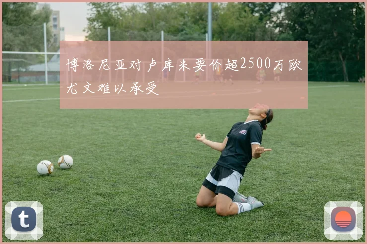 博洛尼亚对卢库米要价超2500万欧尤文难以承受